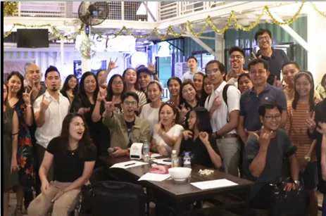 Masterclass attendees at a Maj Custodio event