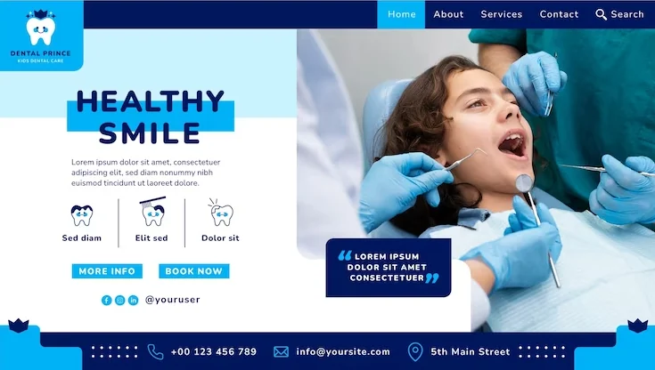Dental practice funnels example